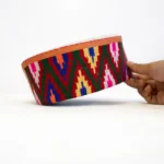 Kullu Zig-Zag Cap – Multicolor Pattern