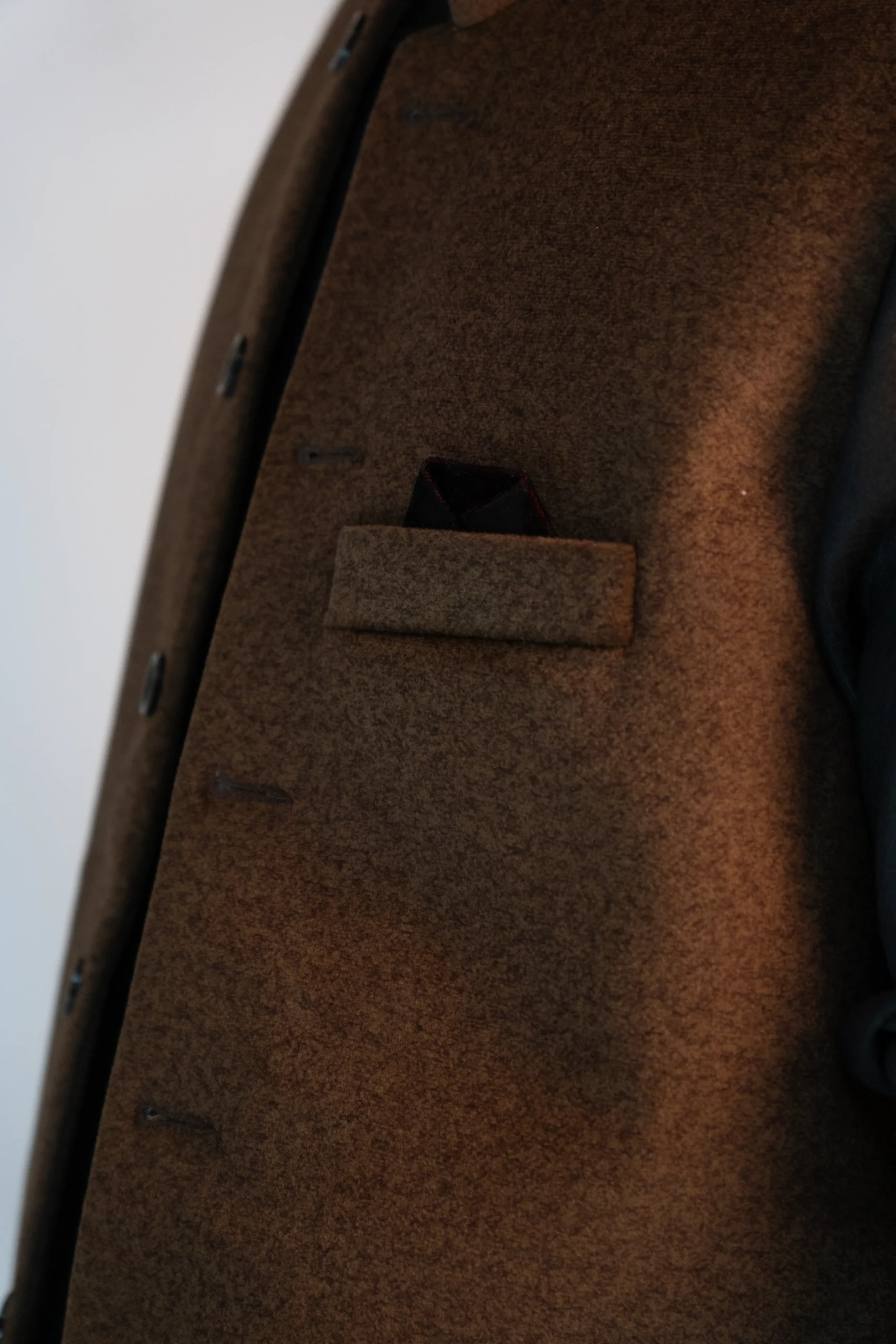 Men’s Rustic Pahadi Sadri – Chestnut Brown-6